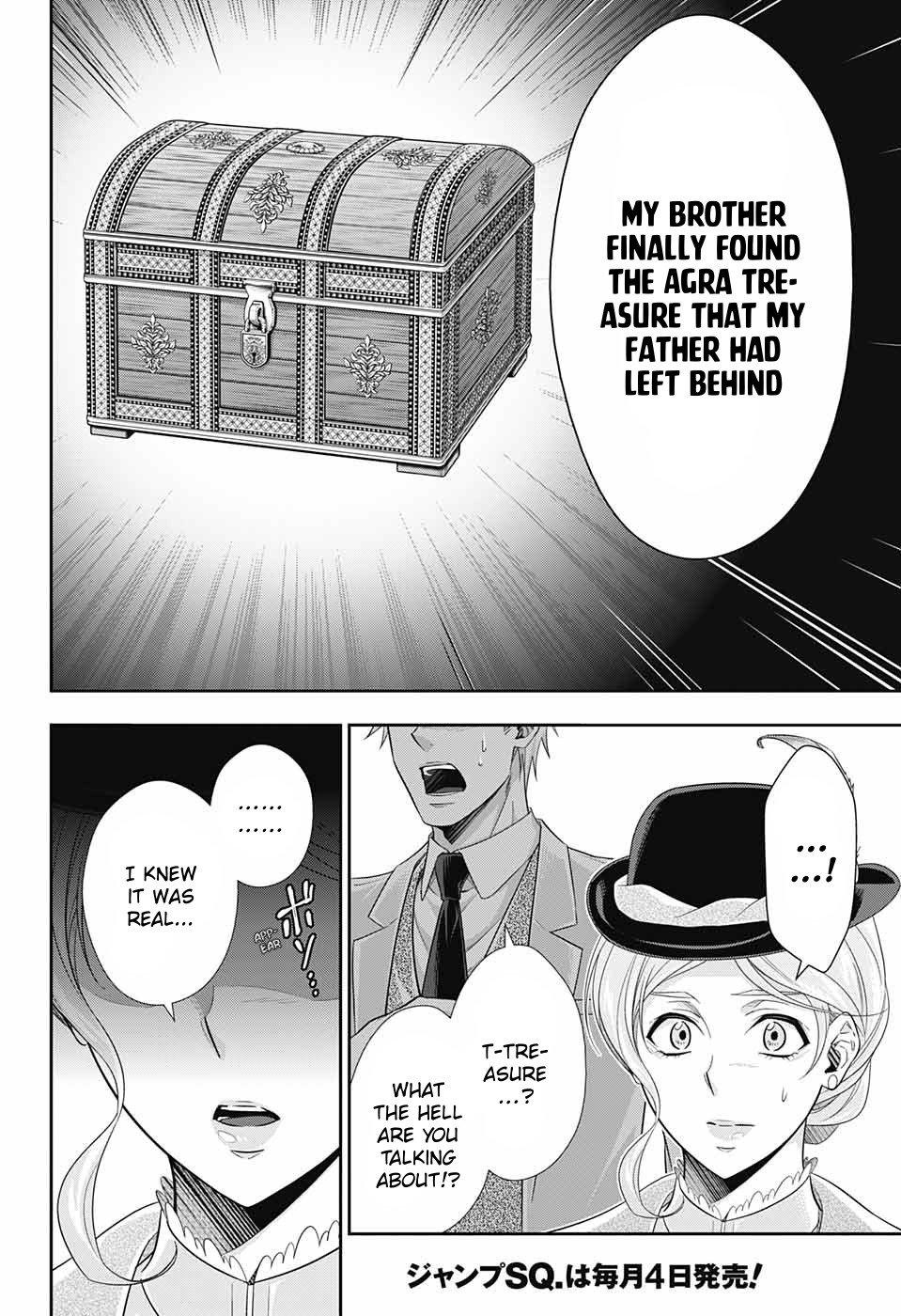 Yukoku no Moriarty Chapter 40 page 45 - Chapter 40: The Sign of Mary Act 1
