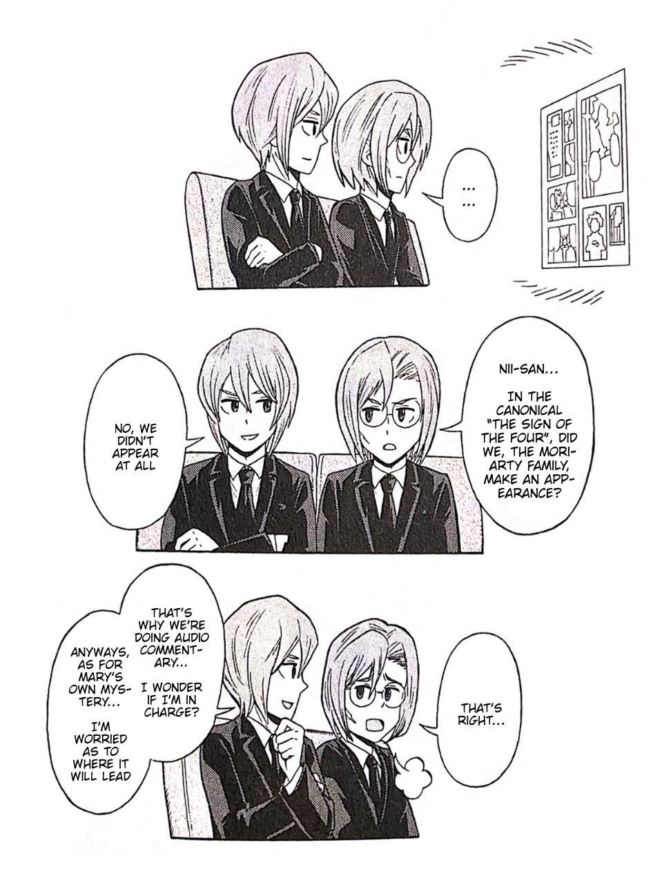 Yukoku no Moriarty Chapter 40 page 47 - Chapter 40: The Sign of Mary Act 1