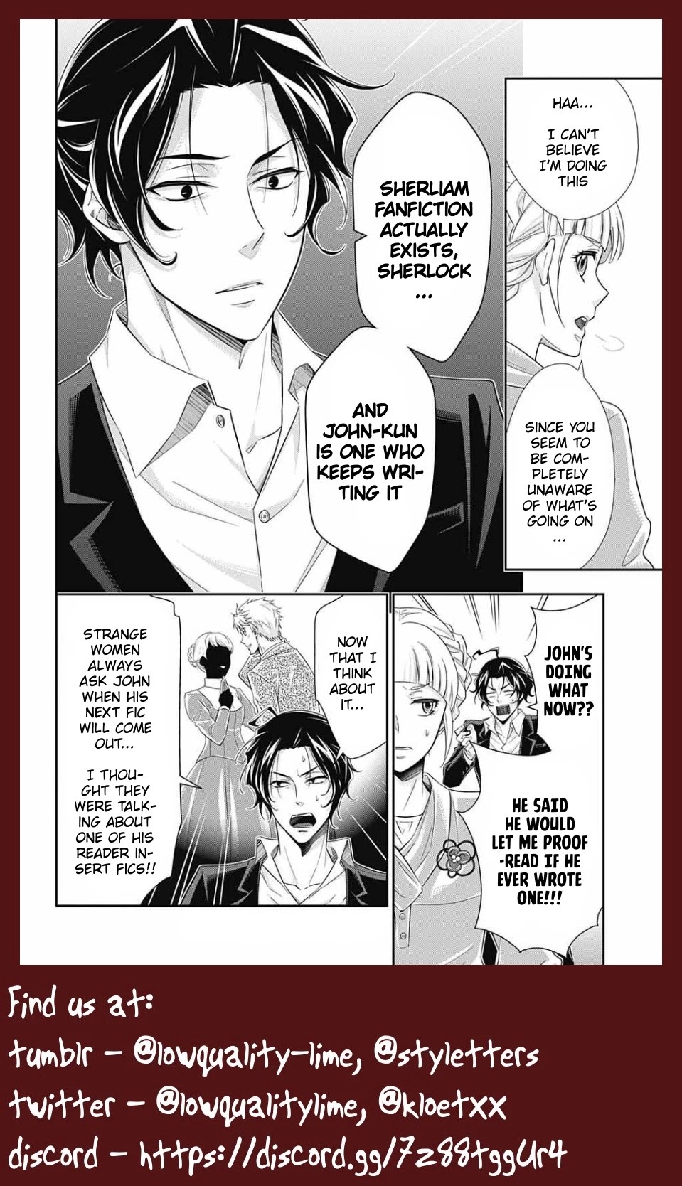 Yukoku no Moriarty Chapter 40 page 48 - Chapter 40: The Sign of Mary Act 1
