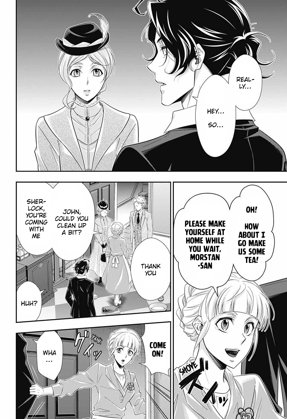 Yukoku no Moriarty Chapter 40 page 5 - Chapter 40: The Sign of Mary Act 1