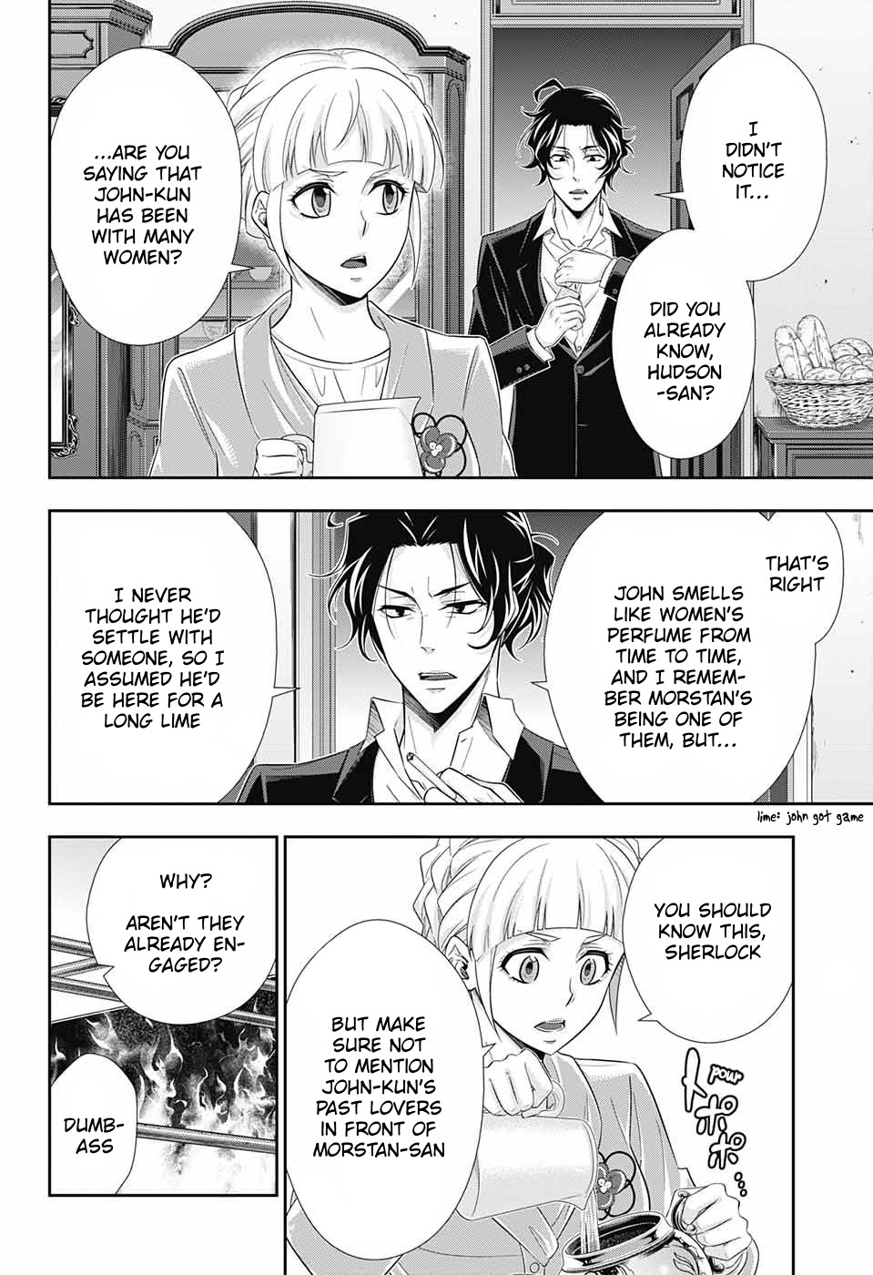 Yukoku no Moriarty Chapter 40 page 7 - Chapter 40: The Sign of Mary Act 1