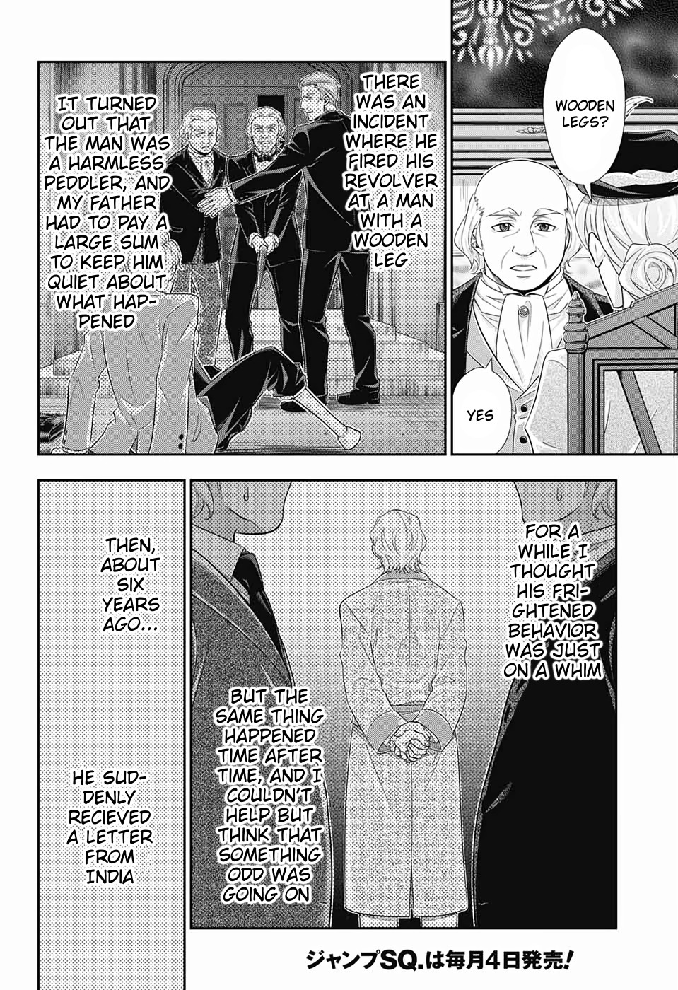 Yukoku no Moriarty Chapter 41 page 10 - Chapter 41: The Sign of Mary Act 2