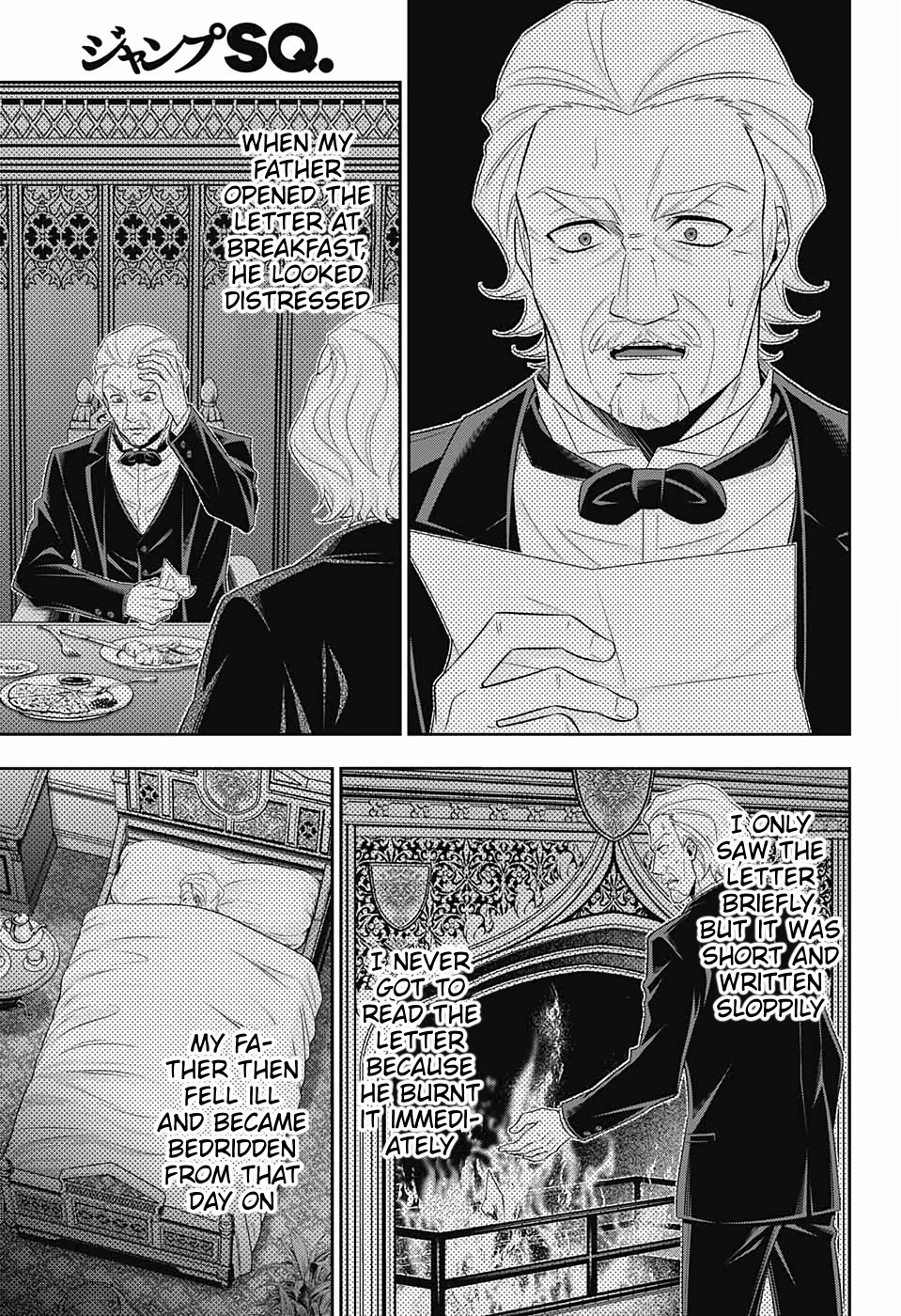 Yukoku no Moriarty Chapter 41 page 11 - Chapter 41: The Sign of Mary Act 2