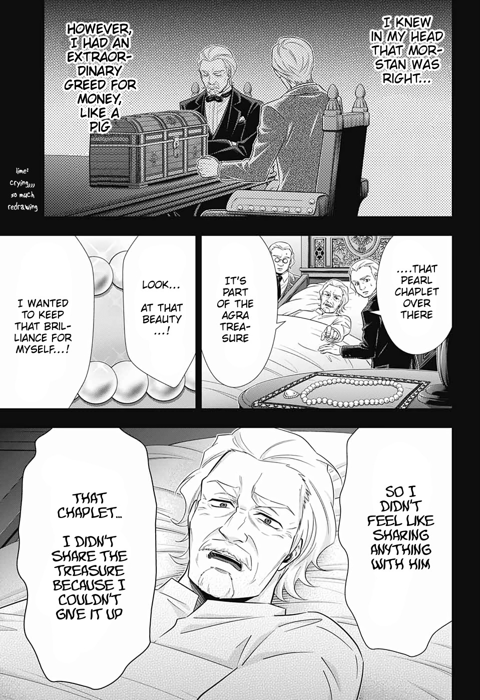 Yukoku no Moriarty Chapter 41 page 15 - Chapter 41: The Sign of Mary Act 2