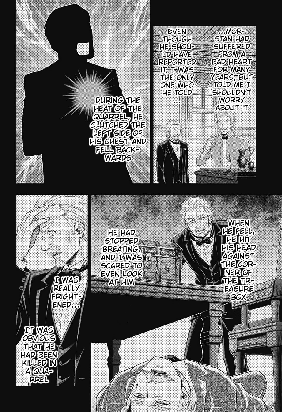 Yukoku no Moriarty Chapter 41 page 16 - Chapter 41: The Sign of Mary Act 2