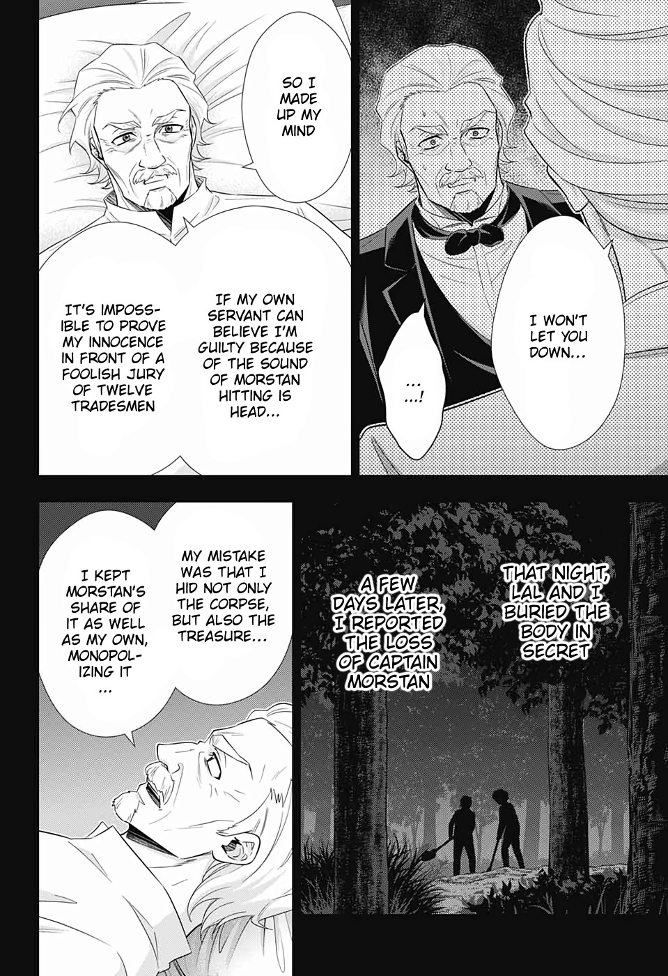 Yukoku no Moriarty Chapter 41 page 18 - Chapter 41: The Sign of Mary Act 2