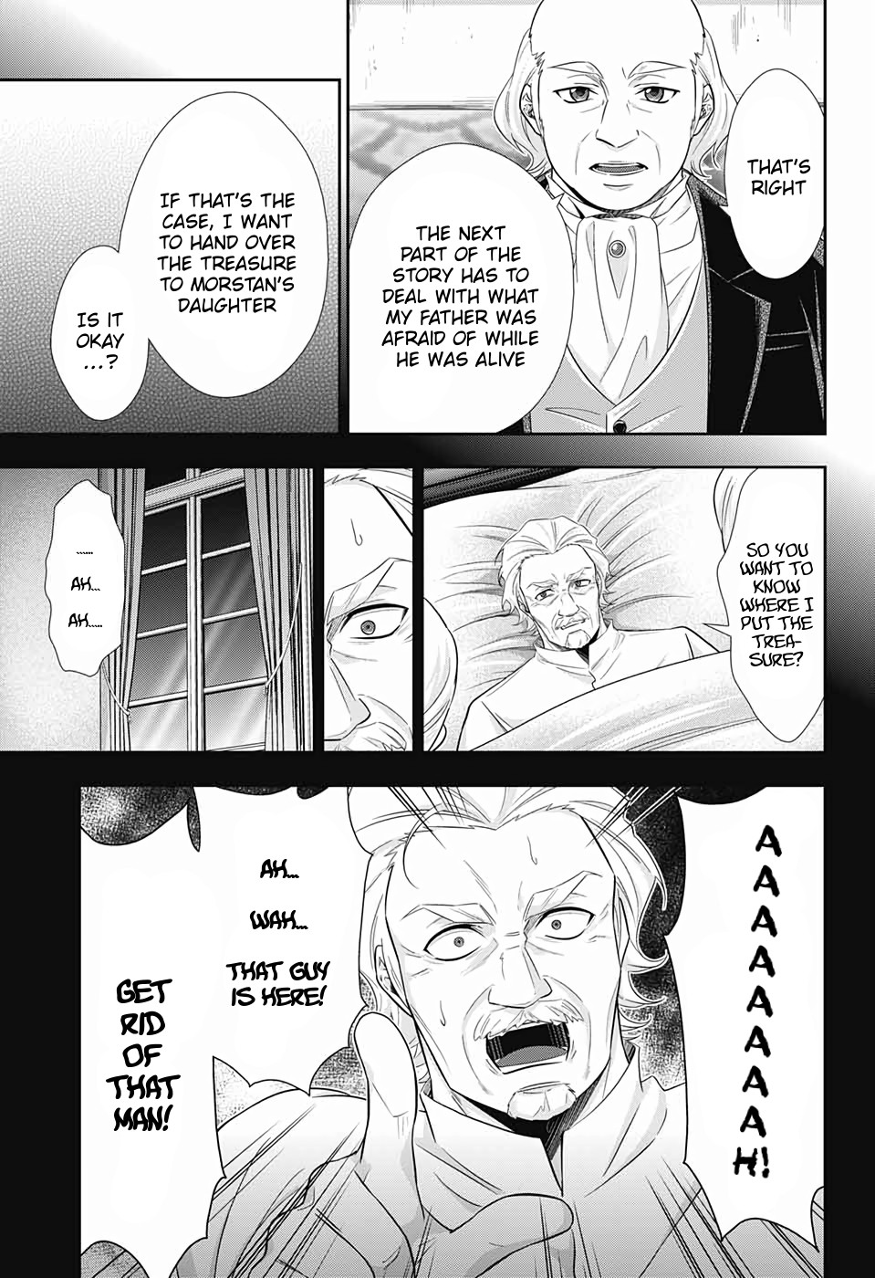Yukoku no Moriarty Chapter 41 page 21 - Chapter 41: The Sign of Mary Act 2