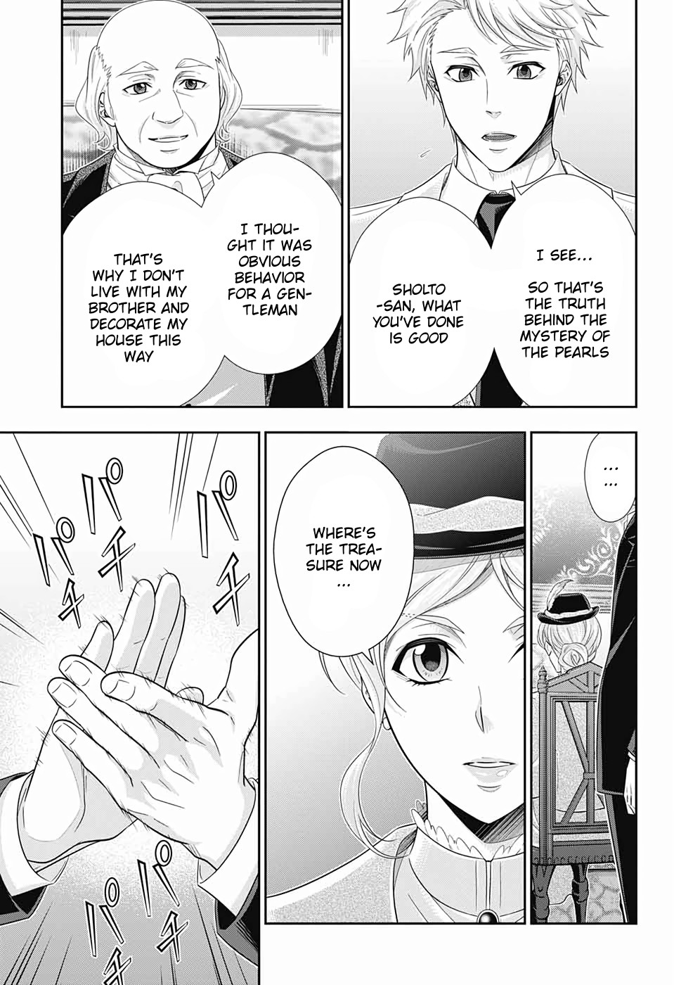Yukoku no Moriarty Chapter 41 page 25 - Chapter 41: The Sign of Mary Act 2