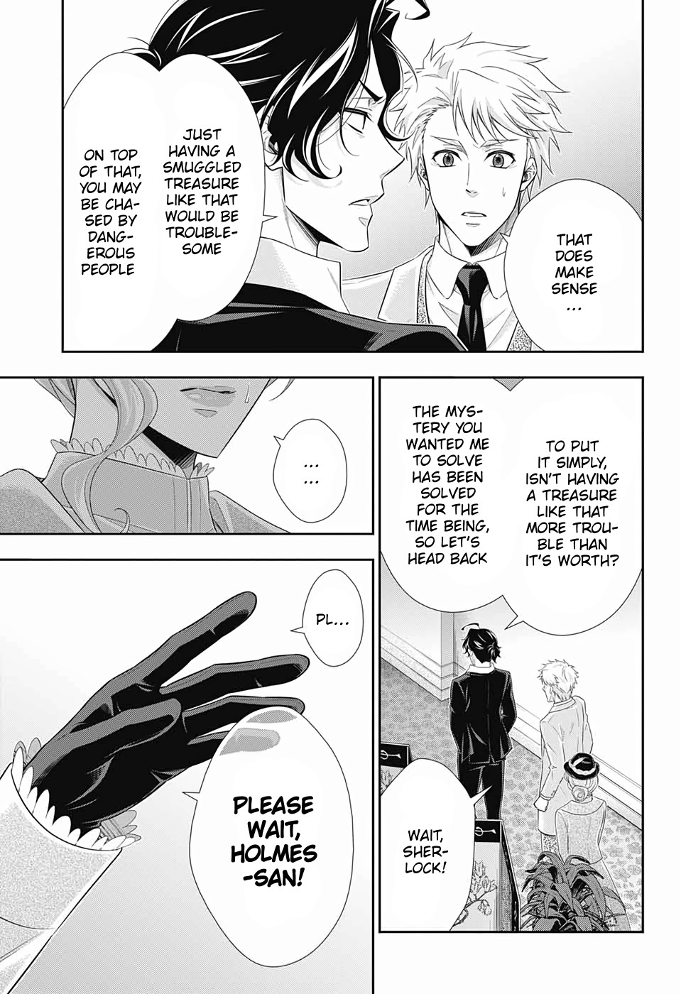 Yukoku no Moriarty Chapter 41 page 31 - Chapter 41: The Sign of Mary Act 2