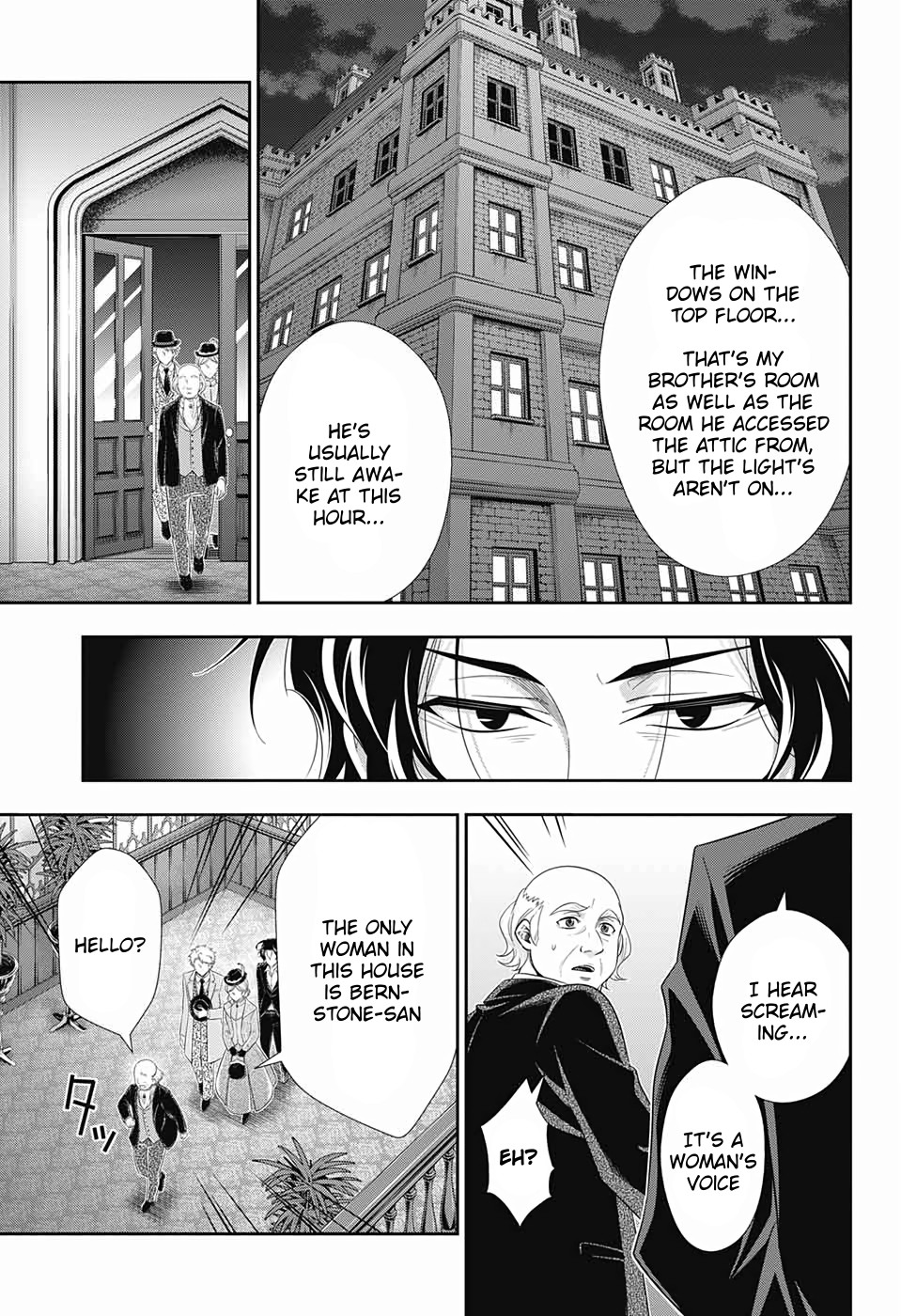Yukoku no Moriarty Chapter 41 page 40 - Chapter 41: The Sign of Mary Act 2