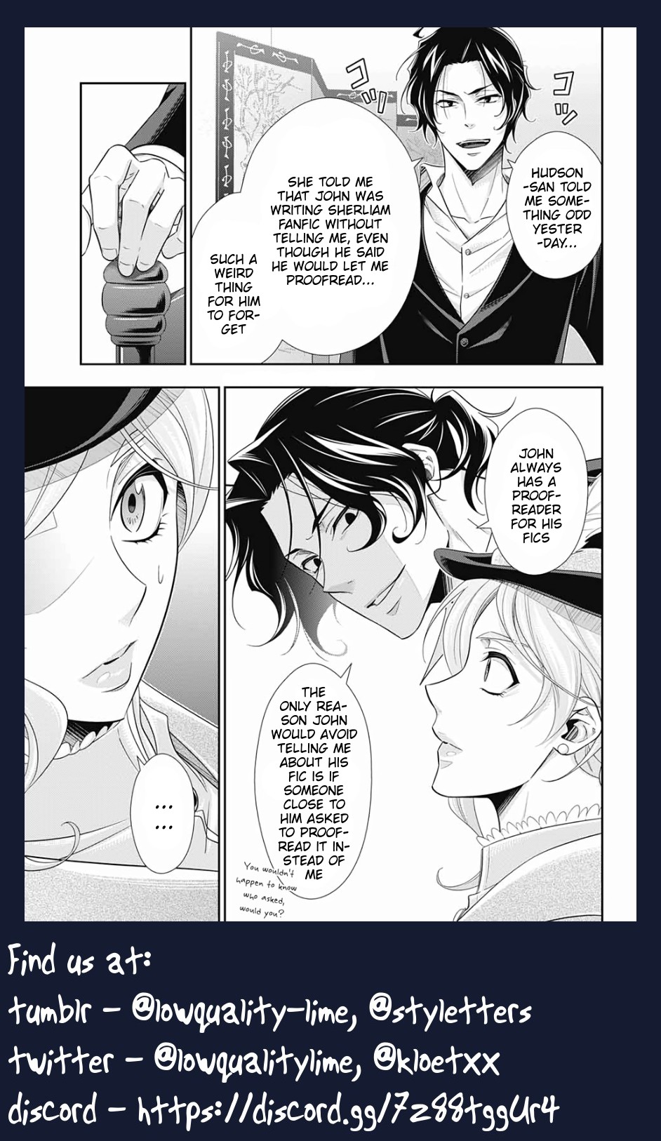 Yukoku no Moriarty Chapter 41 page 48 - Chapter 41: The Sign of Mary Act 2