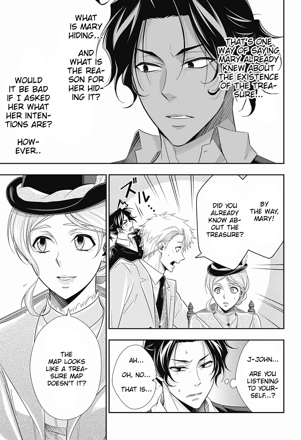 Yukoku no Moriarty Chapter 41 page 5 - Chapter 41: The Sign of Mary Act 2