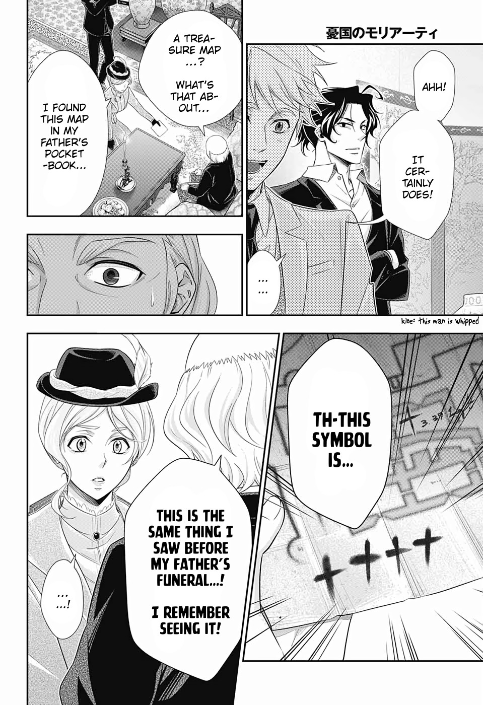 Yukoku no Moriarty Chapter 41 page 6 - Chapter 41: The Sign of Mary Act 2