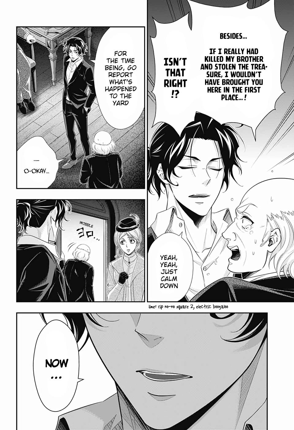 Yukoku no Moriarty Chapter 42 page 10 - Chapter 42: The Sign of Mary Act 3