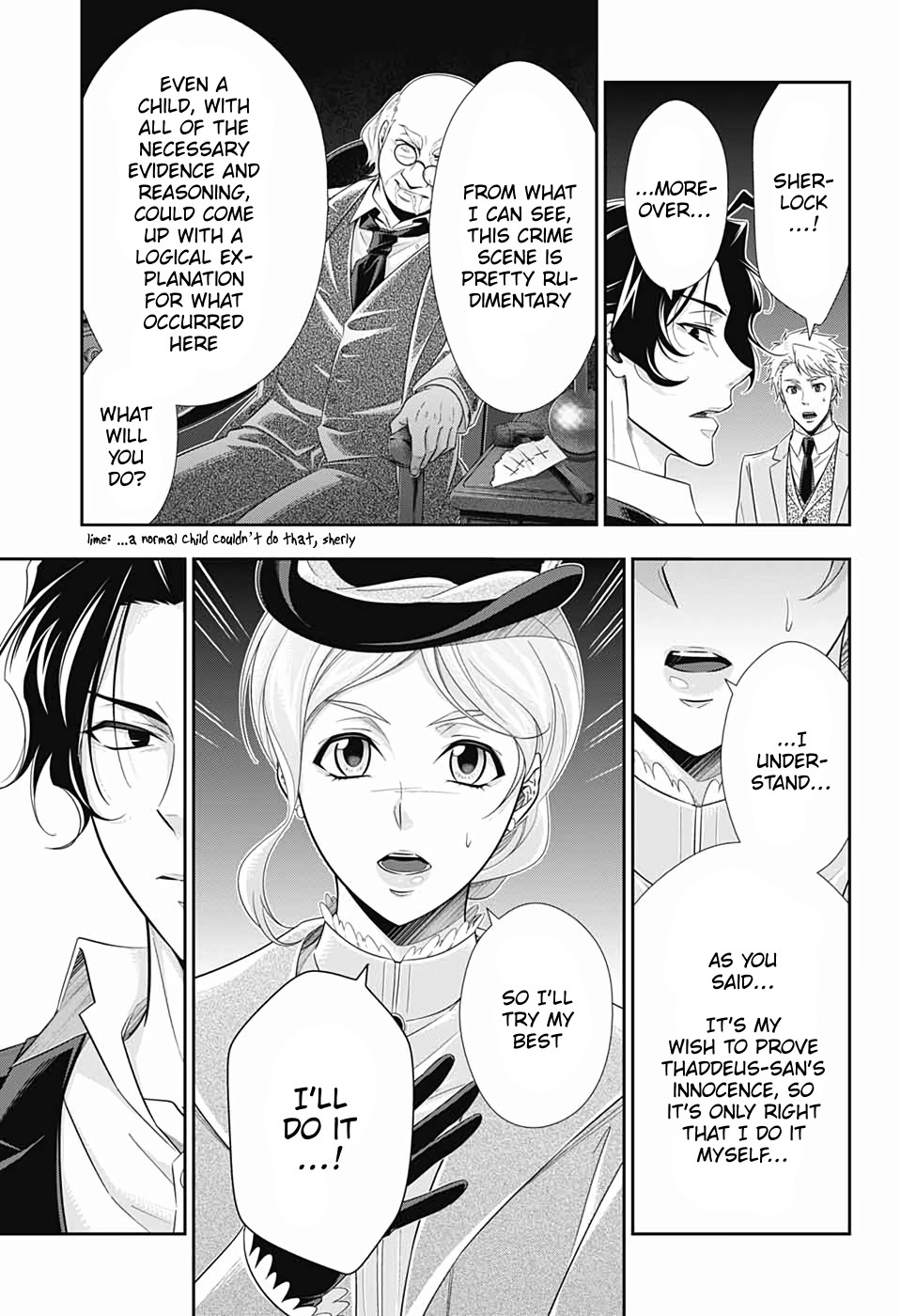 Yukoku no Moriarty Chapter 42 page 17 - Chapter 42: The Sign of Mary Act 3