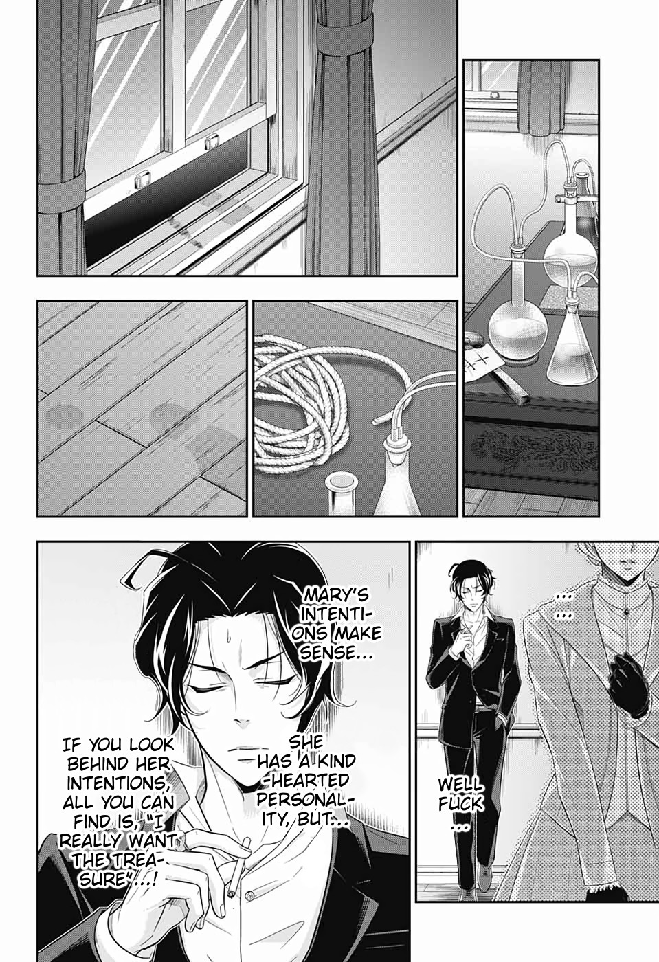 Yukoku no Moriarty Chapter 42 page 18 - Chapter 42: The Sign of Mary Act 3