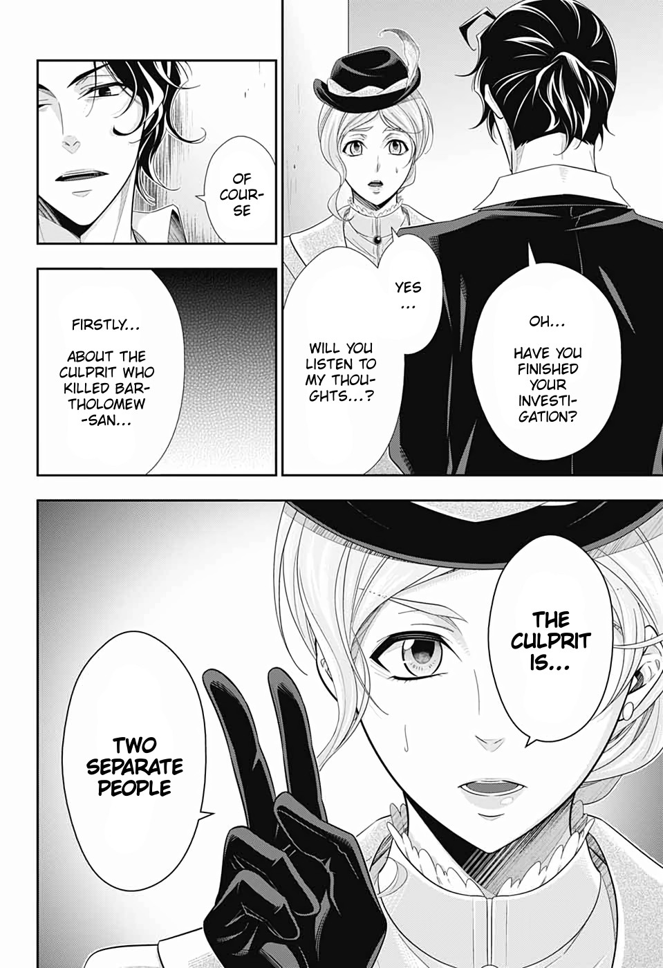 Yukoku no Moriarty Chapter 42 page 20 - Chapter 42: The Sign of Mary Act 3