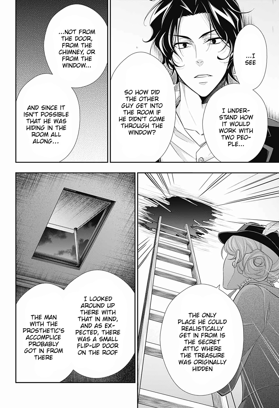 Yukoku no Moriarty Chapter 42 page 24 - Chapter 42: The Sign of Mary Act 3