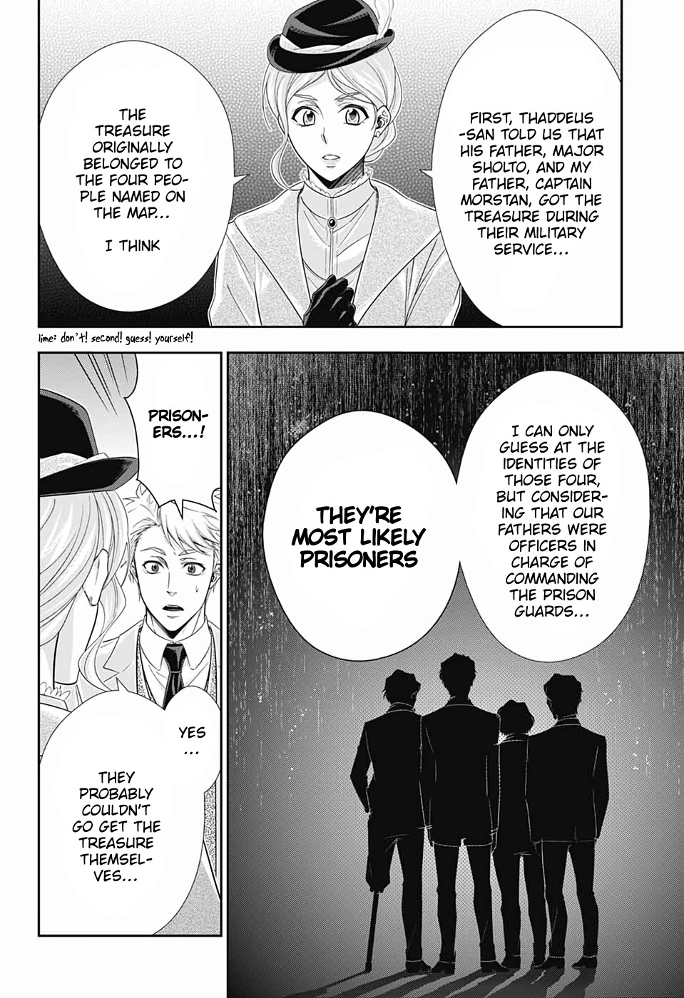 Yukoku no Moriarty Chapter 42 page 28 - Chapter 42: The Sign of Mary Act 3