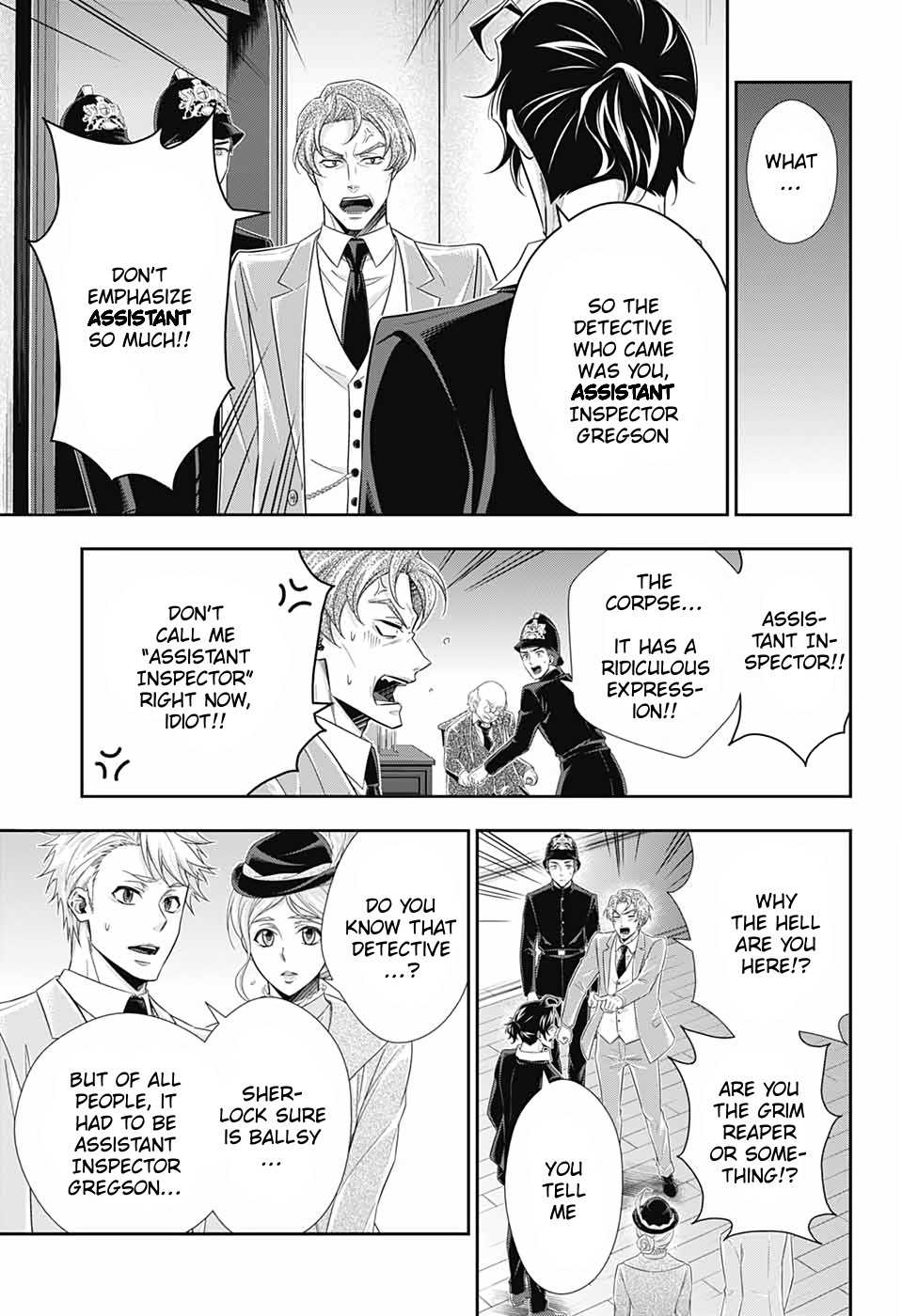 Yukoku no Moriarty Chapter 42 page 33 - Chapter 42: The Sign of Mary Act 3