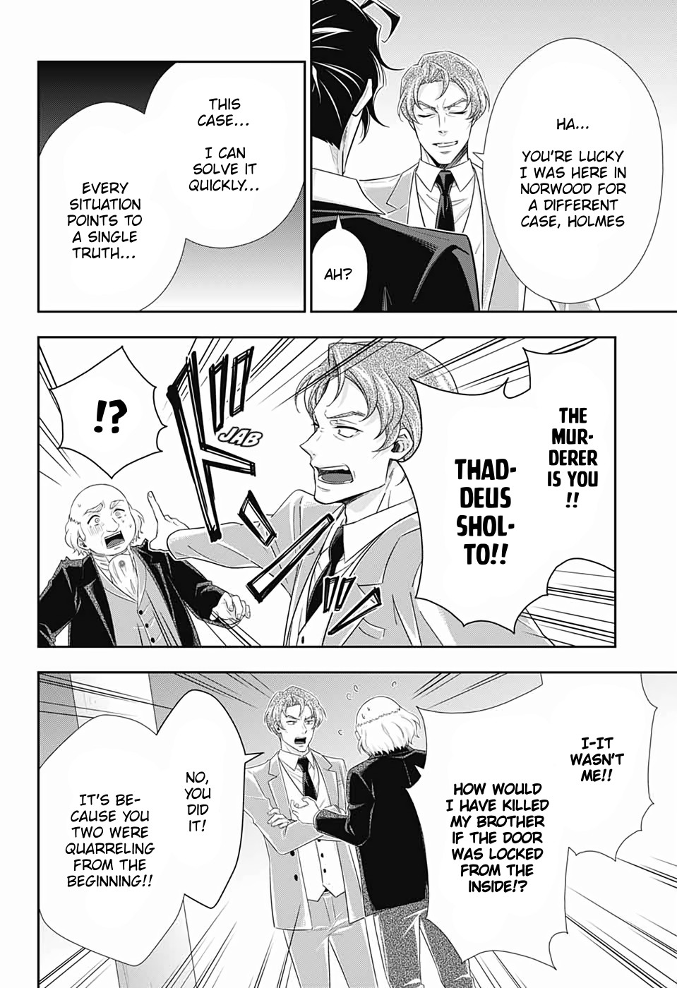 Yukoku no Moriarty Chapter 42 page 34 - Chapter 42: The Sign of Mary Act 3