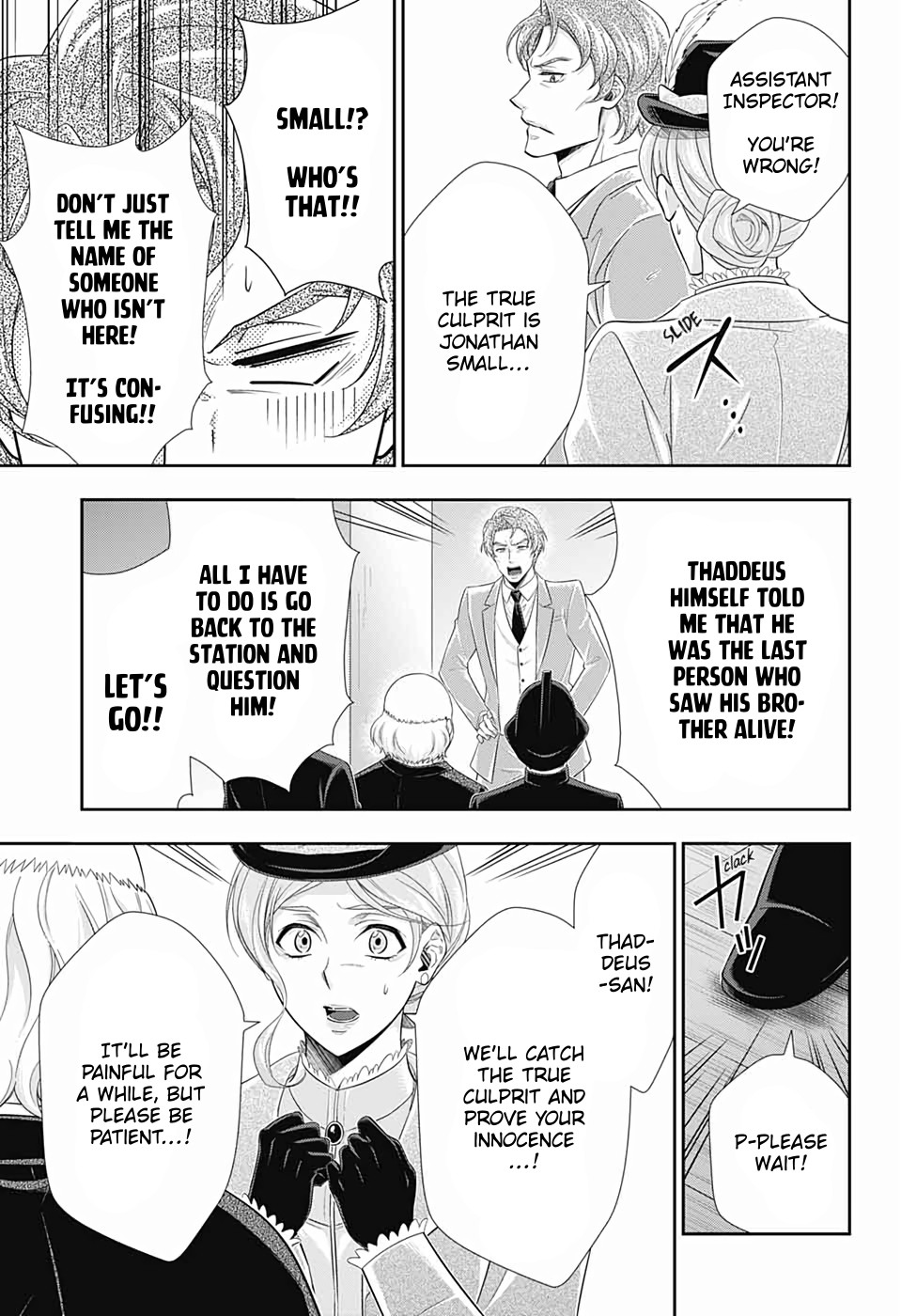 Yukoku no Moriarty Chapter 42 page 35 - Chapter 42: The Sign of Mary Act 3