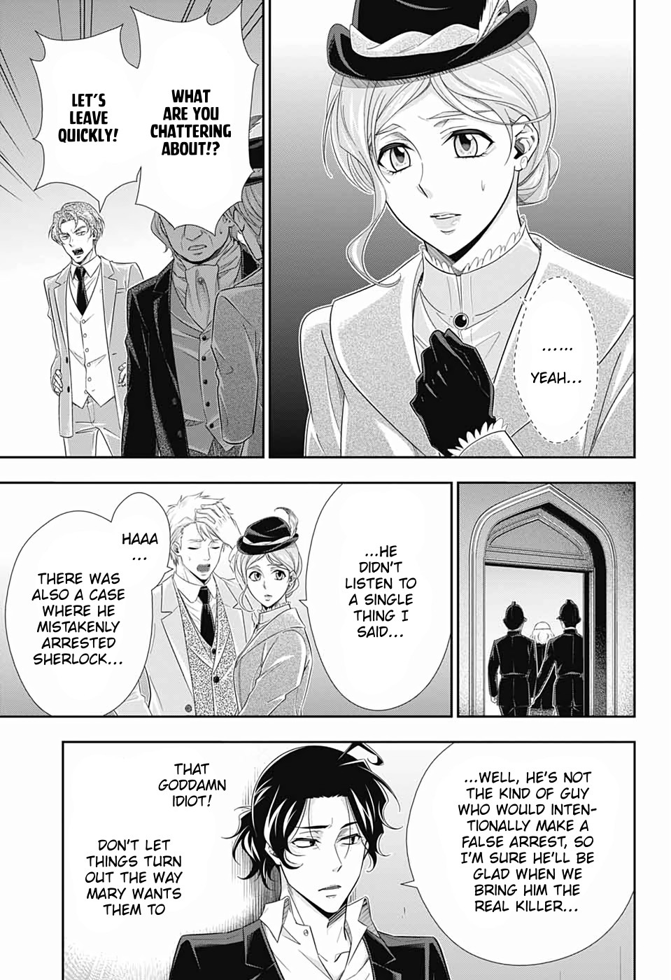 Yukoku no Moriarty Chapter 42 page 37 - Chapter 42: The Sign of Mary Act 3