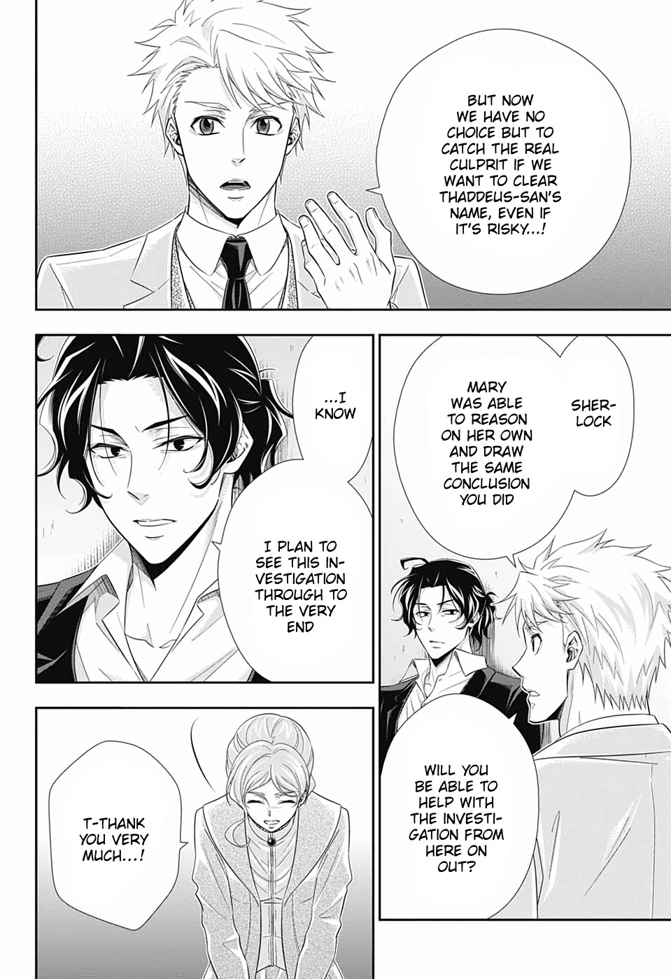 Yukoku no Moriarty Chapter 42 page 38 - Chapter 42: The Sign of Mary Act 3