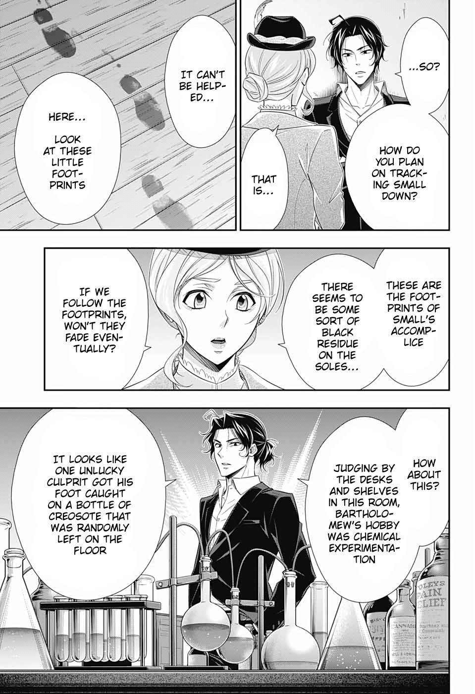 Yukoku no Moriarty Chapter 42 page 39 - Chapter 42: The Sign of Mary Act 3