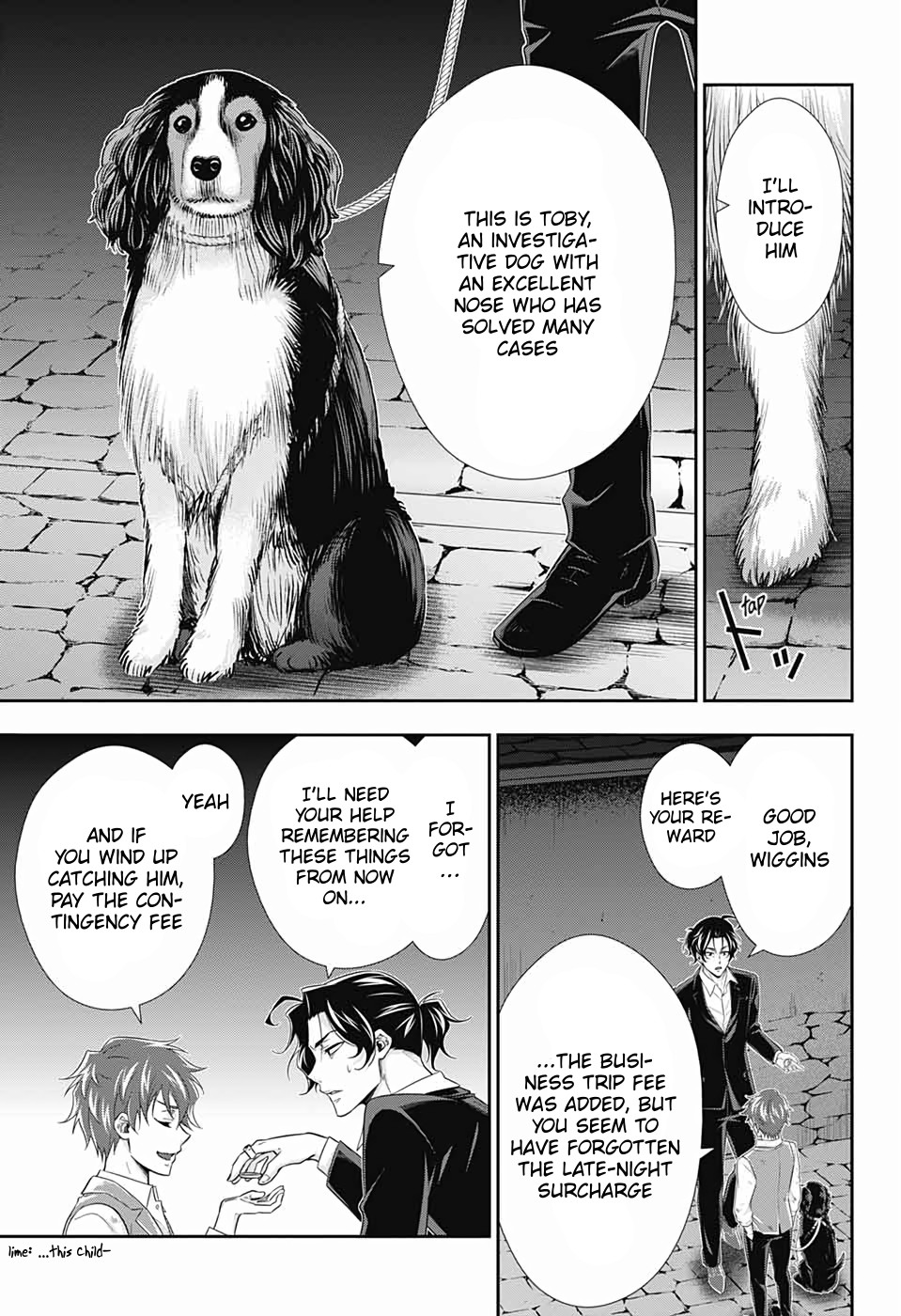 Yukoku no Moriarty Chapter 42 page 41 - Chapter 42: The Sign of Mary Act 3