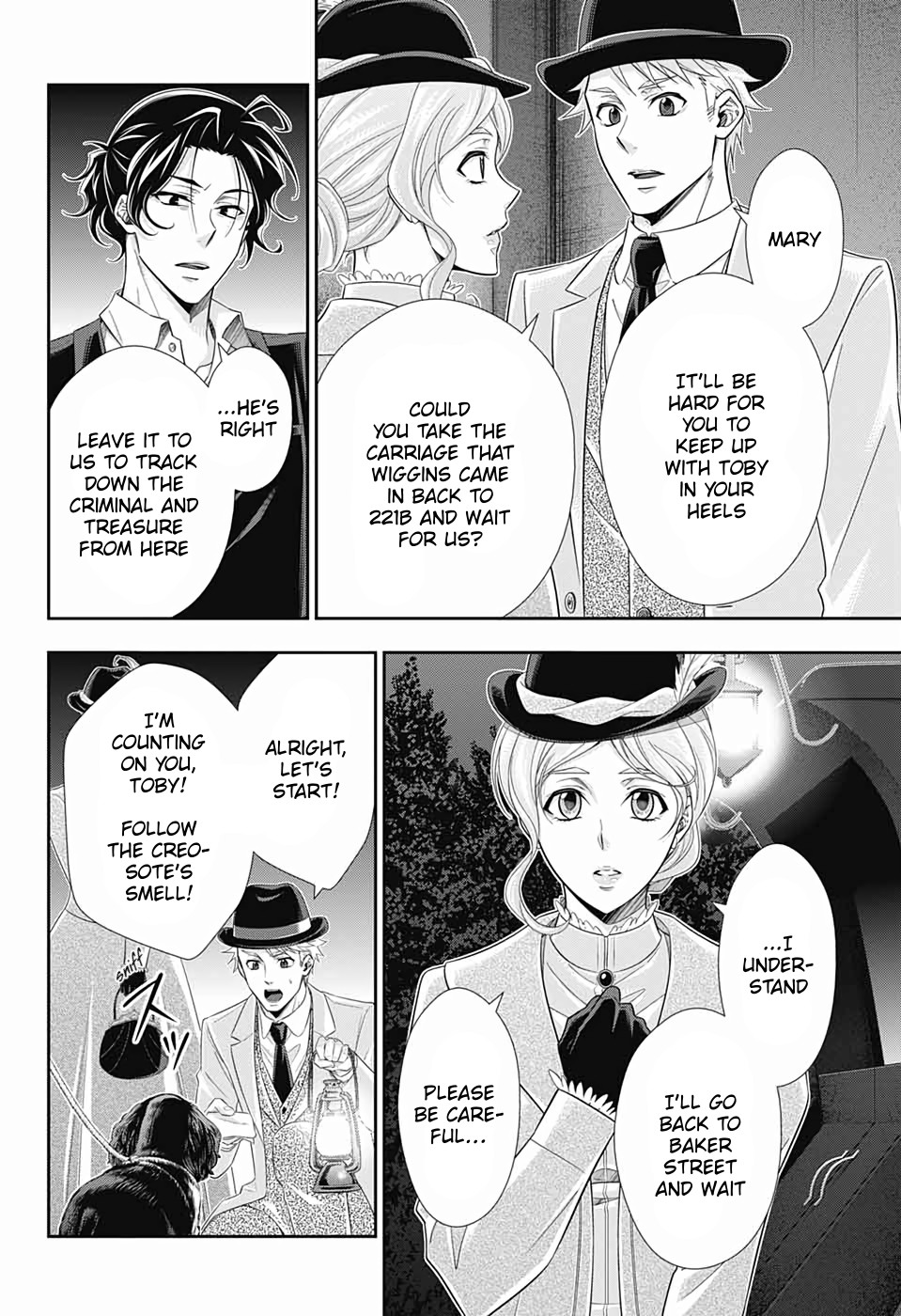 Yukoku no Moriarty Chapter 42 page 42 - Chapter 42: The Sign of Mary Act 3