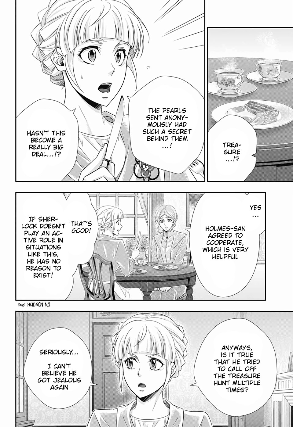 Yukoku no Moriarty Chapter 42 page 44 - Chapter 42: The Sign of Mary Act 3