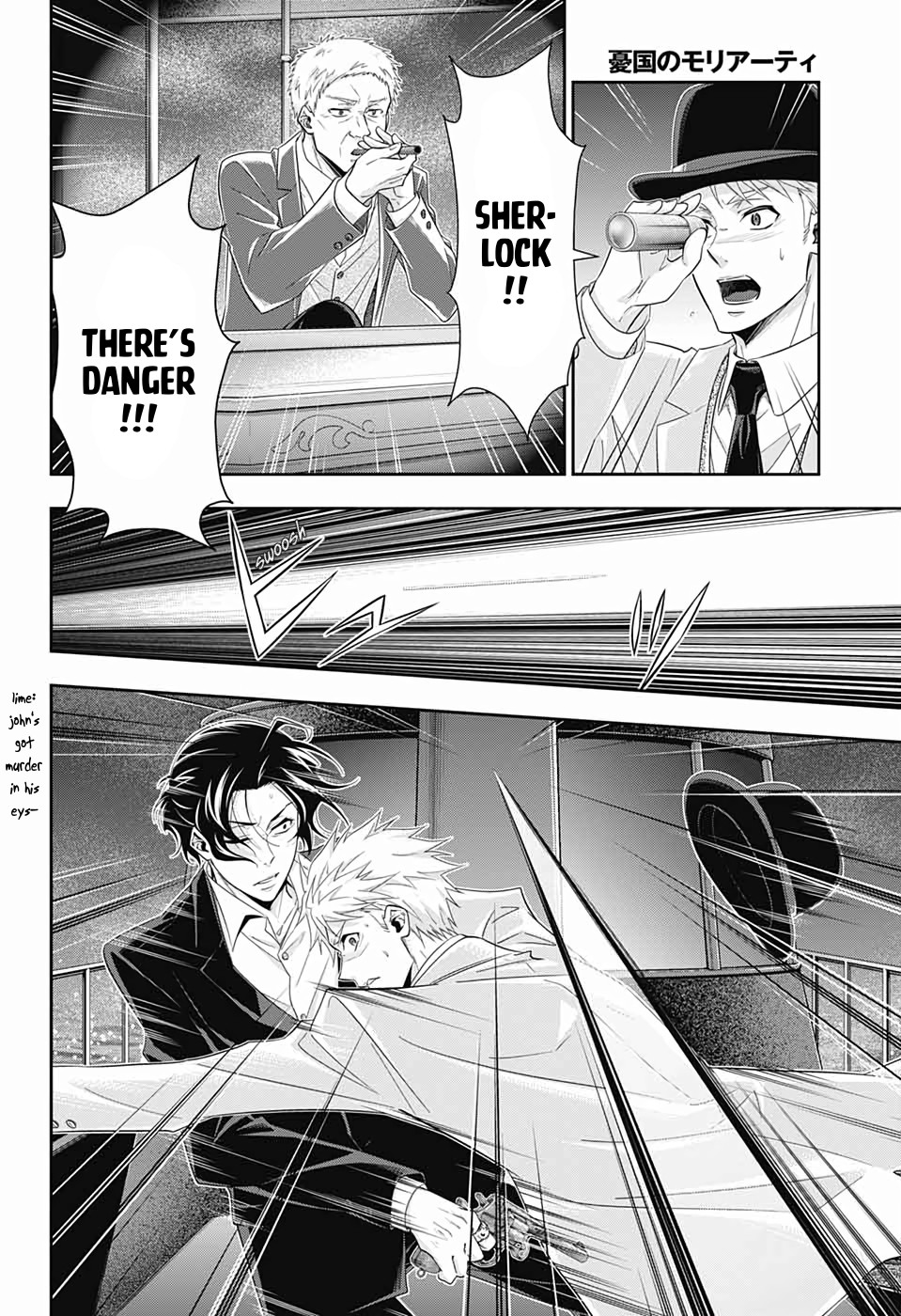 Yukoku no Moriarty Chapter 43 page 24 - Chapter 43: The Sign of Mary Act 4