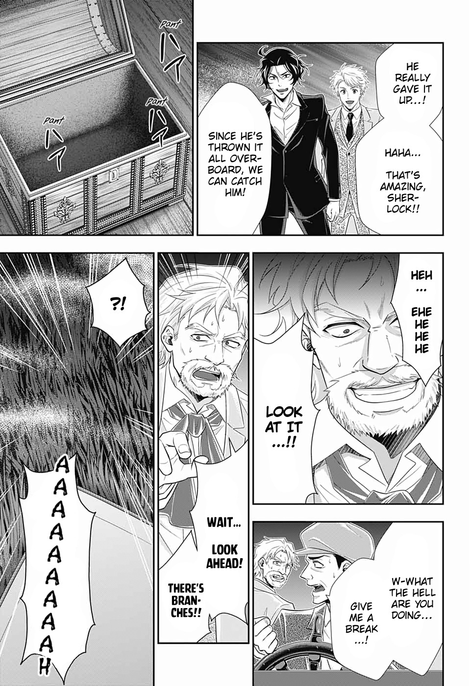 Yukoku no Moriarty Chapter 43 page 31 - Chapter 43: The Sign of Mary Act 4