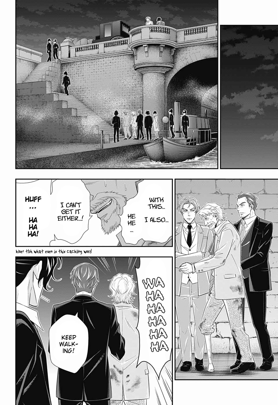 Yukoku no Moriarty Chapter 43 page 34 - Chapter 43: The Sign of Mary Act 4