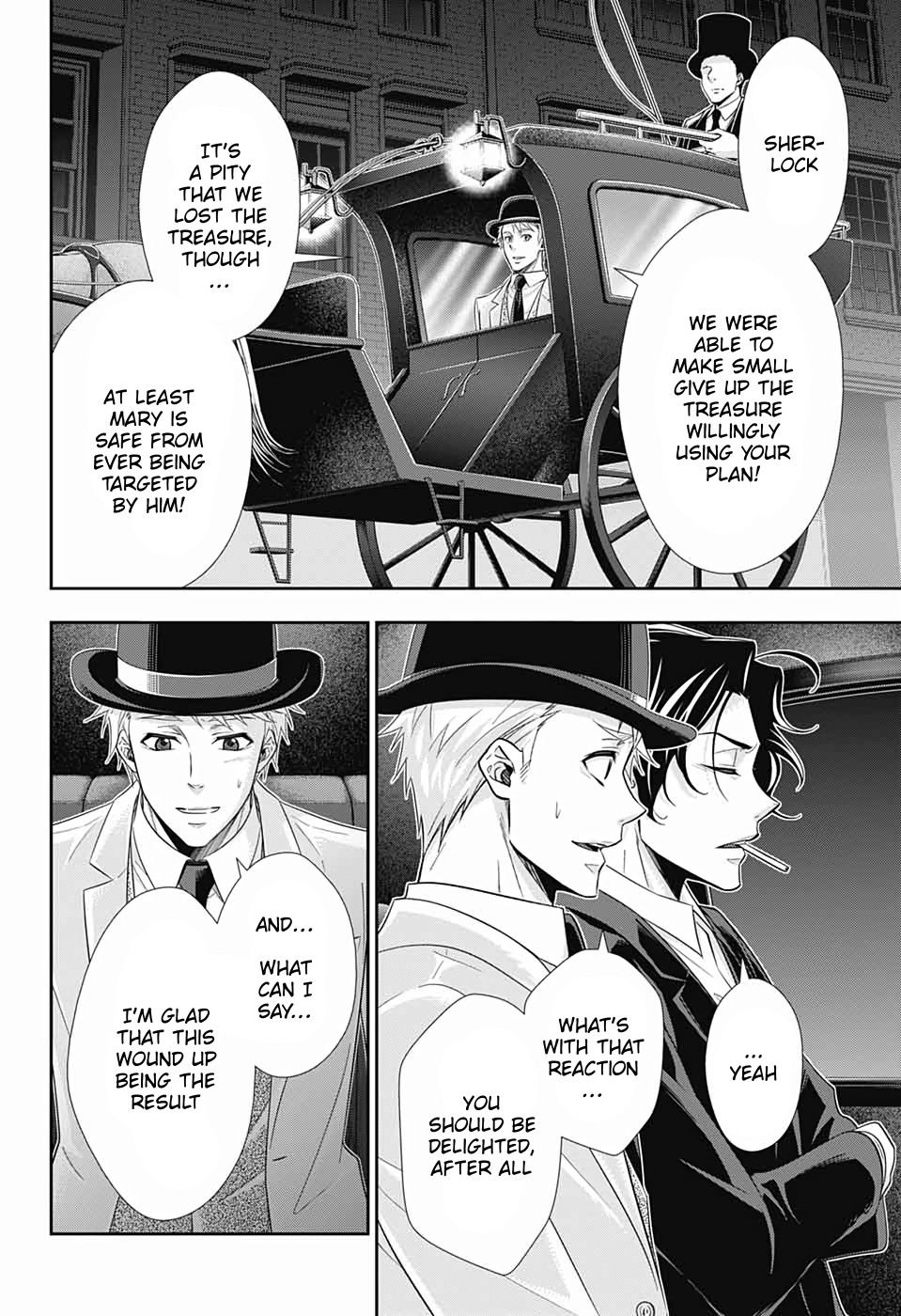 Yukoku no Moriarty Chapter 43 page 36 - Chapter 43: The Sign of Mary Act 4