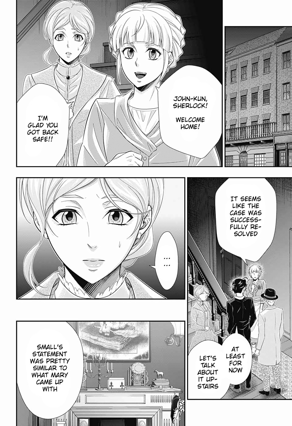 Yukoku no Moriarty Chapter 43 page 38 - Chapter 43: The Sign of Mary Act 4