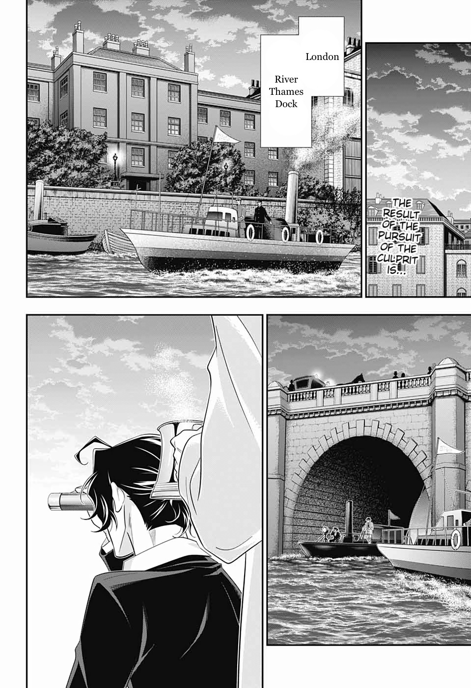Yukoku no Moriarty Chapter 43 page 4 - Chapter 43: The Sign of Mary Act 4