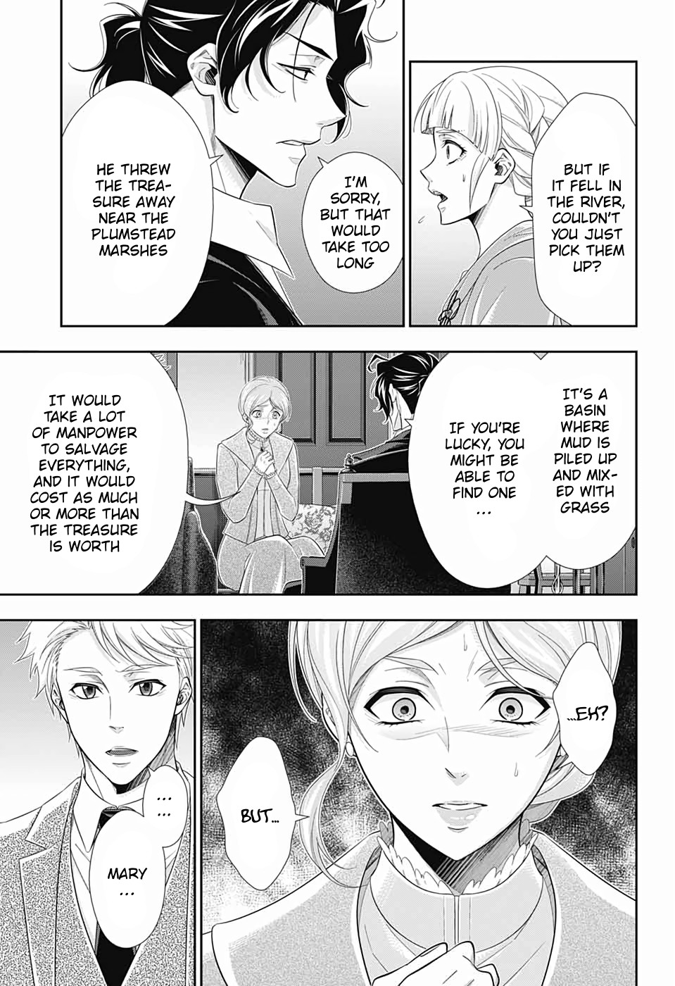 Yukoku no Moriarty Chapter 43 page 41 - Chapter 43: The Sign of Mary Act 4
