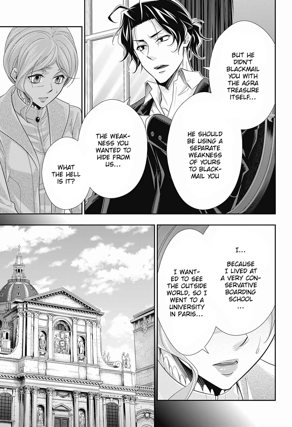 Yukoku no Moriarty Chapter 44 page 11 - Chapter 44: The Two Criminals Act 1