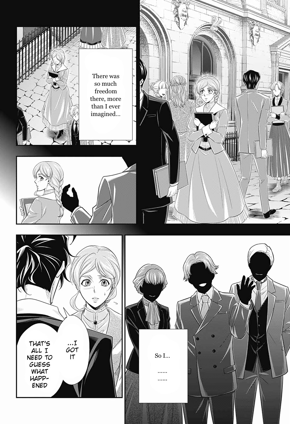 Yukoku no Moriarty Chapter 44 page 12 - Chapter 44: The Two Criminals Act 1