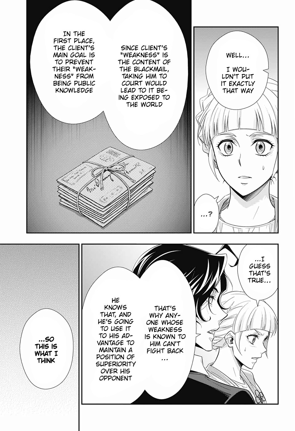 Yukoku no Moriarty Chapter 44 page 15 - Chapter 44: The Two Criminals Act 1