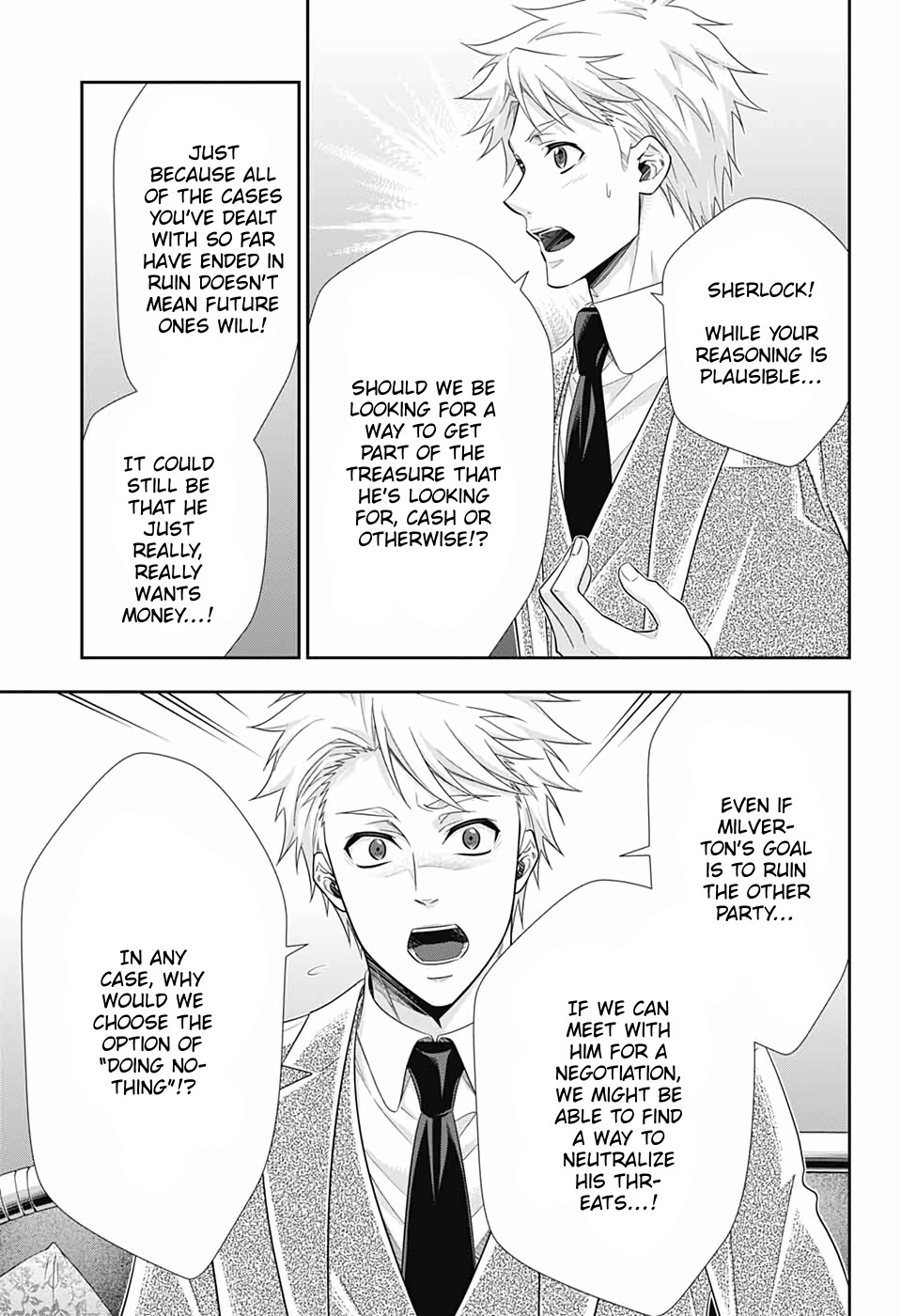 Yukoku no Moriarty Chapter 44 page 17 - Chapter 44: The Two Criminals Act 1