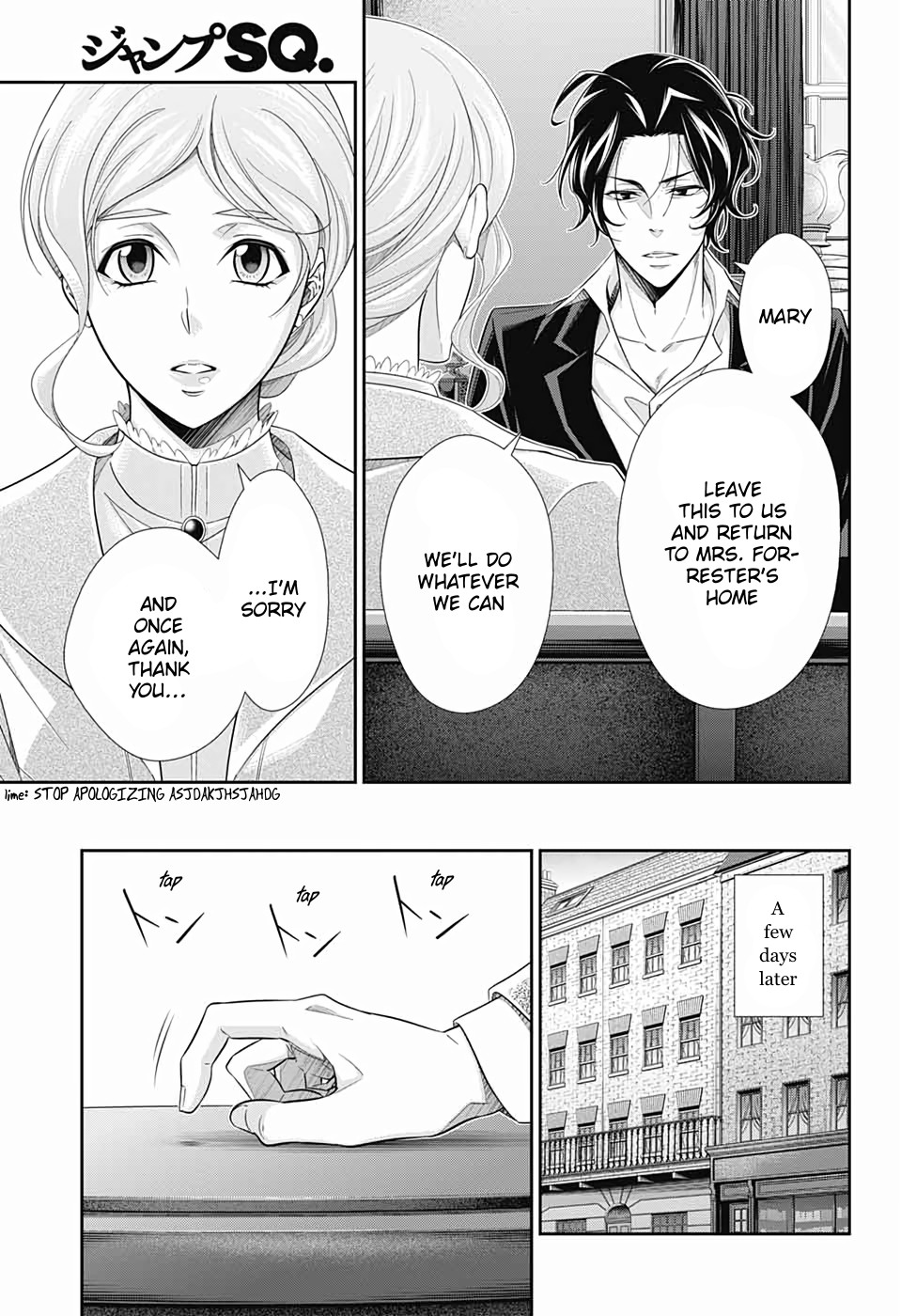 Yukoku no Moriarty Chapter 44 page 19 - Chapter 44: The Two Criminals Act 1