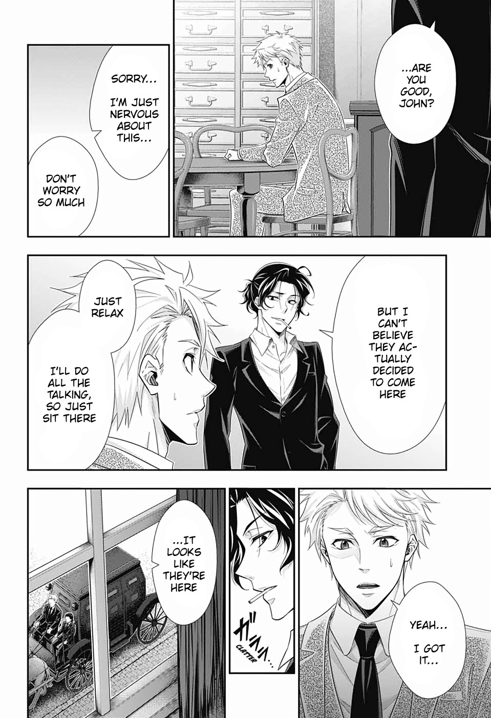 Yukoku no Moriarty Chapter 44 page 20 - Chapter 44: The Two Criminals Act 1