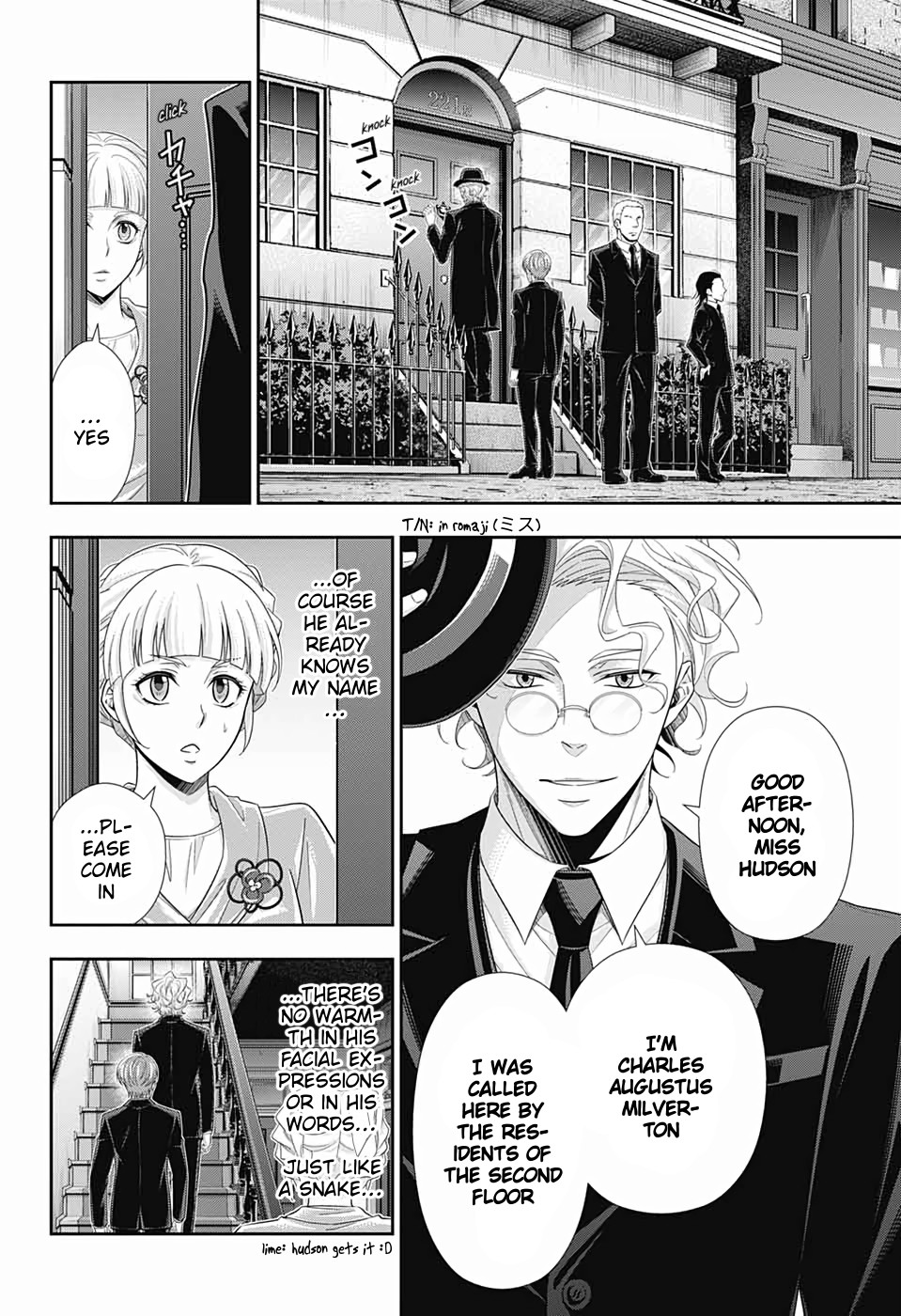 Yukoku no Moriarty Chapter 44 page 22 - Chapter 44: The Two Criminals Act 1