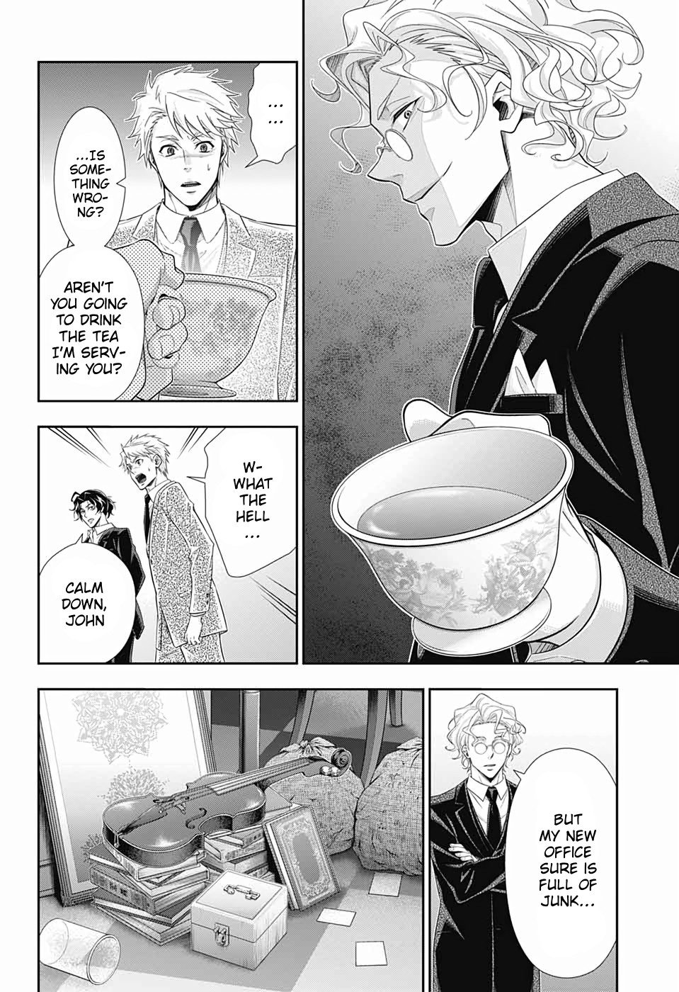 Yukoku no Moriarty Chapter 44 page 28 - Chapter 44: The Two Criminals Act 1