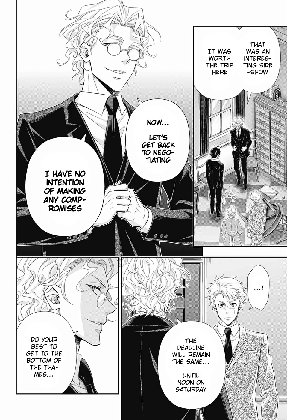 Yukoku no Moriarty Chapter 44 page 42 - Chapter 44: The Two Criminals Act 1