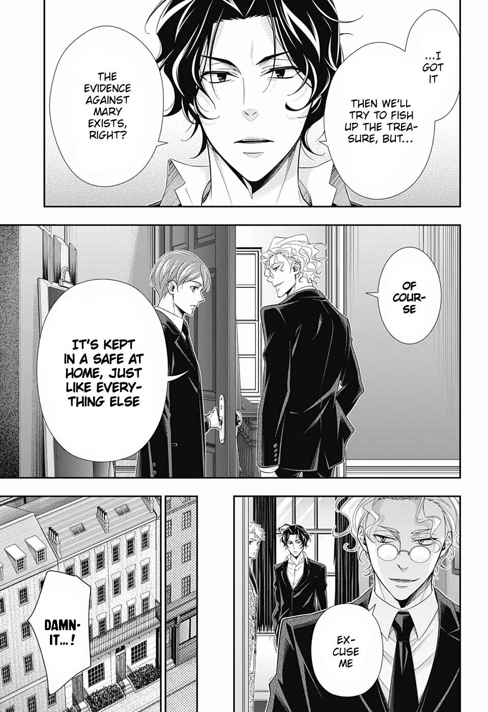 Yukoku no Moriarty Chapter 44 page 43 - Chapter 44: The Two Criminals Act 1