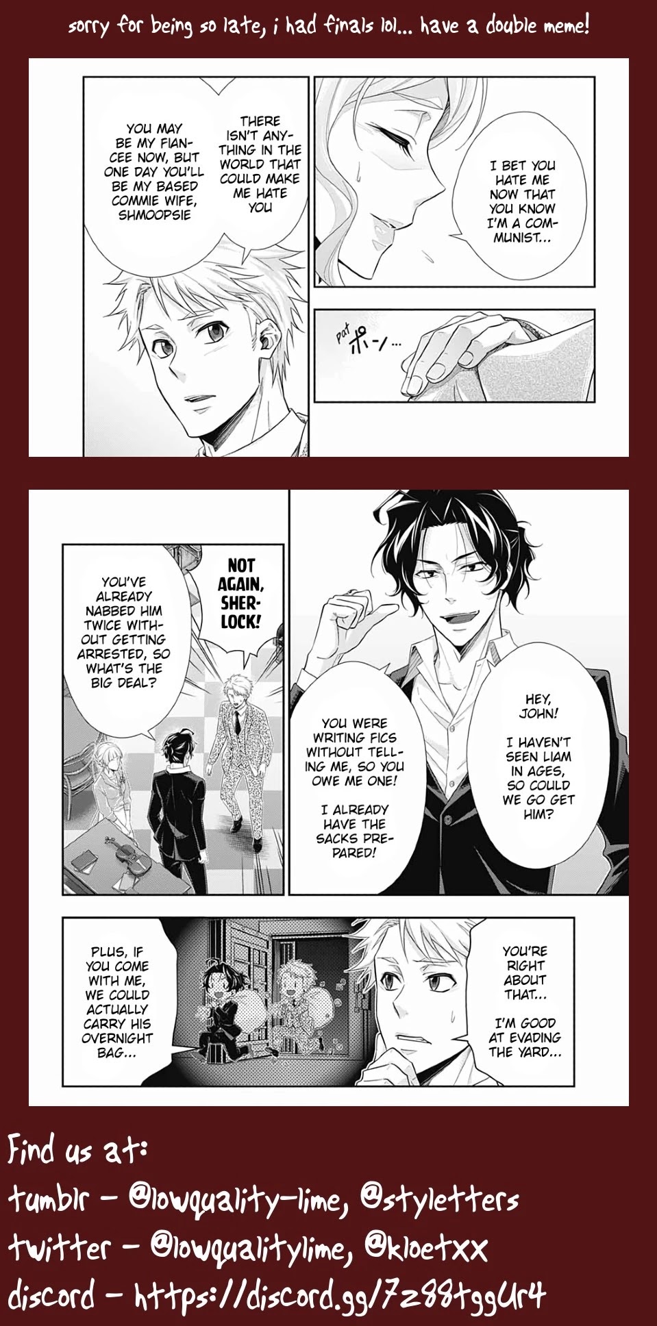 Yukoku no Moriarty Chapter 44 page 49 - Chapter 44: The Two Criminals Act 1